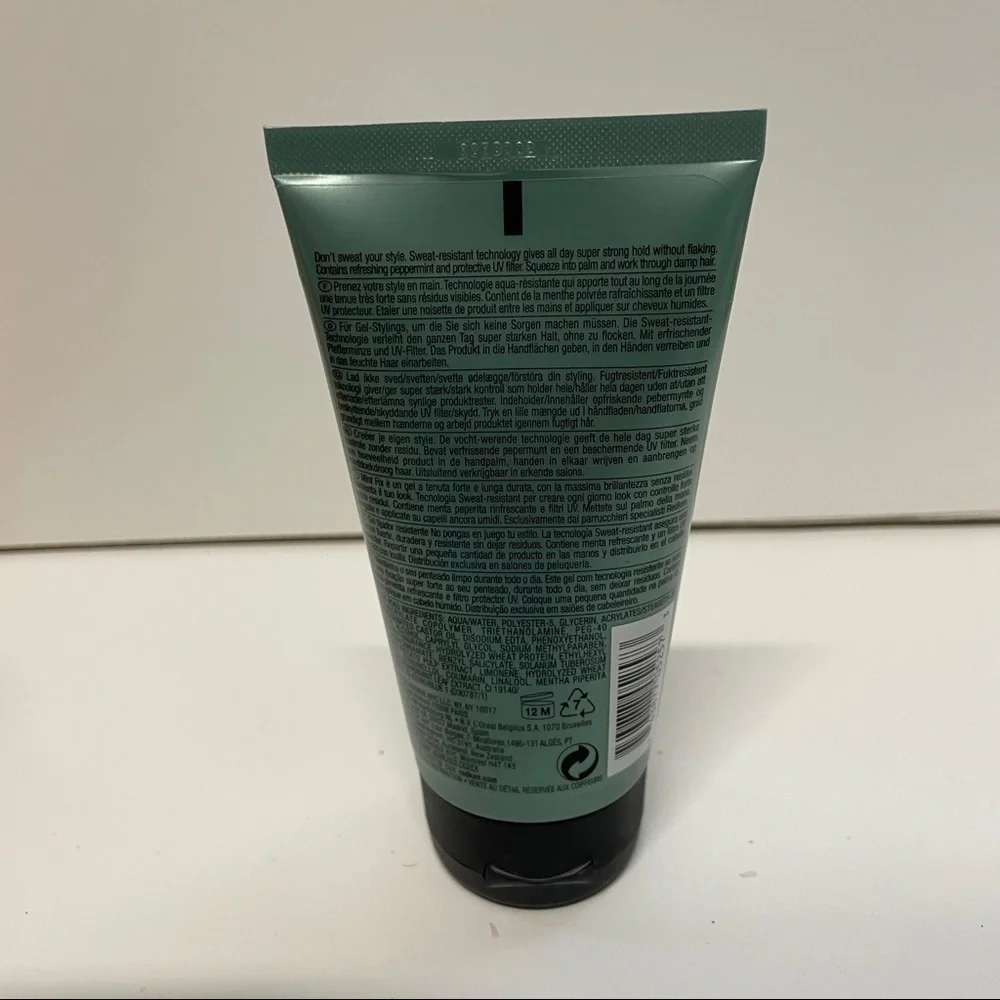 Redken For Men Sweat Resist Gel Mint Fix 5 OZ HTF